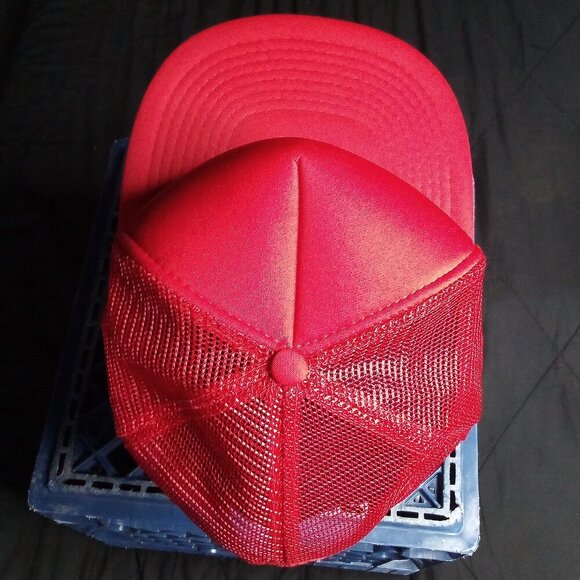 Deadstock Vintage Super Good Cents Snap Trucker Hat Cap - Picture 4 of 6